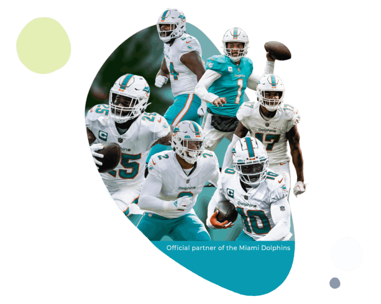 Miami Dolphins are the official sponsor of Enhance Health